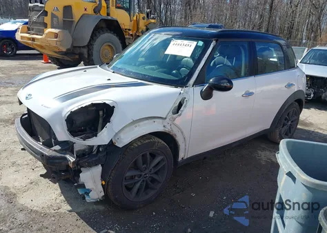 2013 Mini Countryman Cooper S z USA, uszkodzony, nr VIN WMWZC3C56DWP51028